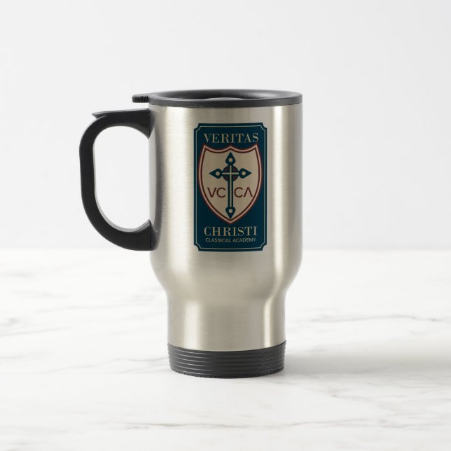 Veritas Christi Travel Mug Reisebecher (Links)
