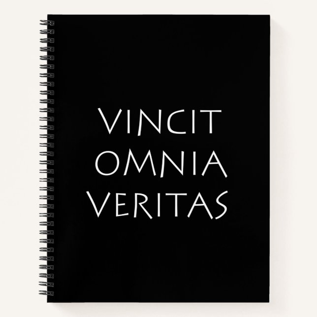 Veritas Notizbuch (Vorderseite)