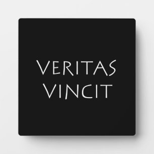 Veritas vincitas fotoplatte