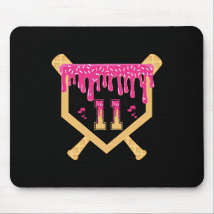Verkauf 11 Jahre Tropfen Geburtstag 11. Geburtstag Mousepad