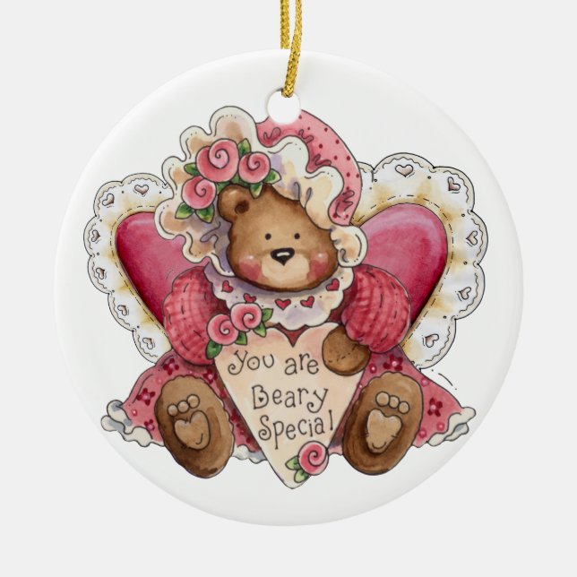 Verkauf!Beary Special - SRF Keramikornament (Vorne)