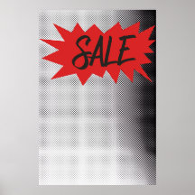 Verkauf der Art Burg Halftone Zine Style
