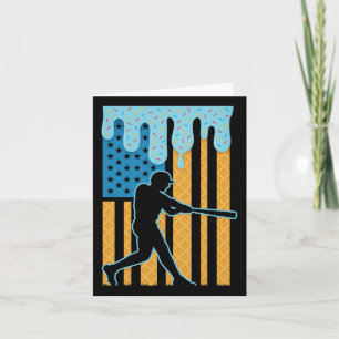 Verkauf der jugendlichen amerikanischen Flagge für Karte