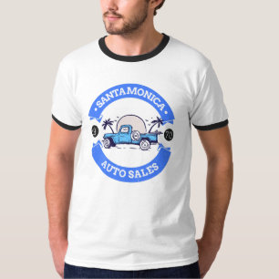 Verkauf des Auto Santa Monica T-Shirt