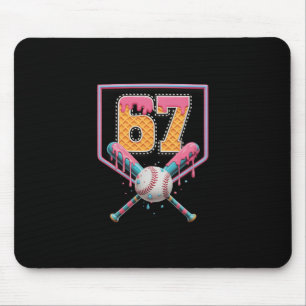 Verkauf Drip Nummer 67 Lustig Sechs Sieben 6 7 Mem Mousepad