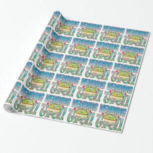 Verkauf-Schleppangel Geschenkpapier