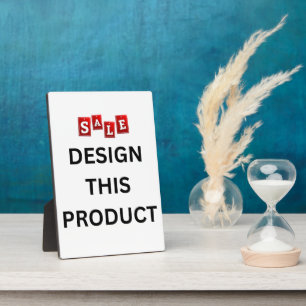 VERKAUF! Tabletop Plaque mit Easel 12x18 - Custom Fotoplatte