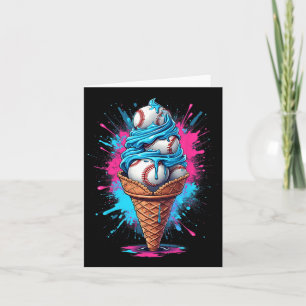 Verkauf von Eiscreme Karte