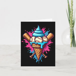 Verkauf von Eiscreme Wassersportarten Lover Ice Karte