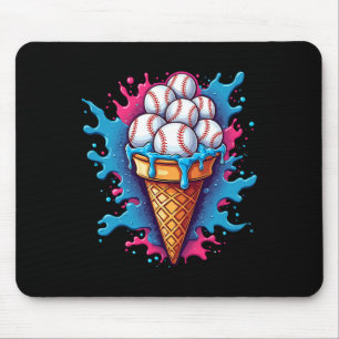 Verkauf von Eiskrem Niedliches Sportdesign Mousepad