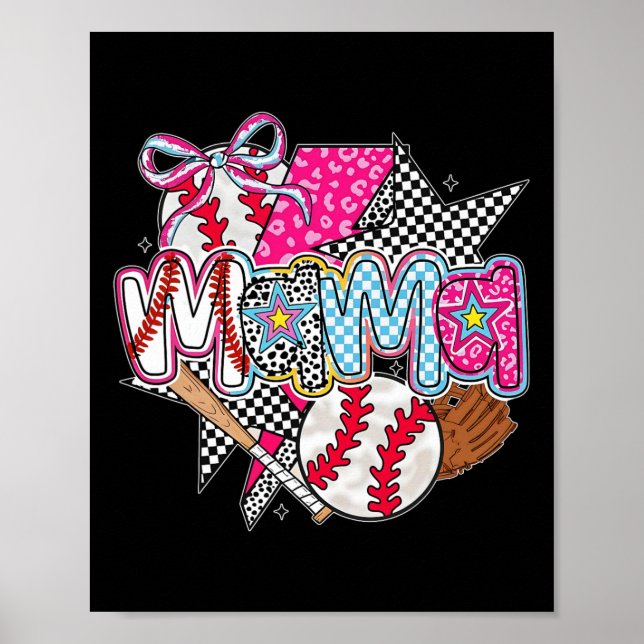 Verkauf von Mama Lover Mama Müttergeschenk für Dam Poster (Vorne)