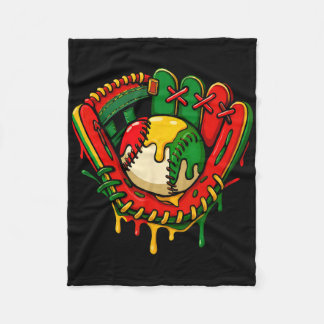 Verkaufe Drip Juneteenth Black Pride African Ameri Fleecedecke