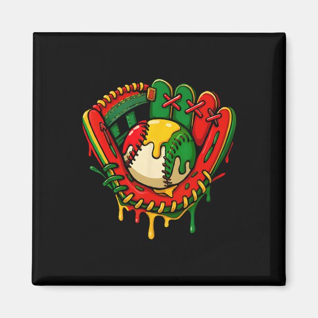Verkaufe Drip Juneteenth Black Pride African Ameri Magnet (Vorne)