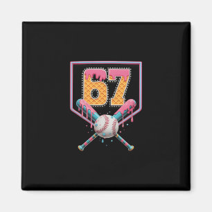 Verkaufe Drip Nummer 67 Lustig Sechs Sieben 6 7 Me Magnet