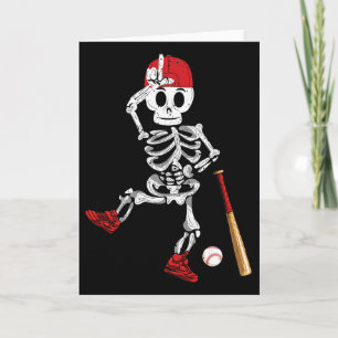 Verkaufe Skelett Halloween Lustiges Skelett Verkau Karte