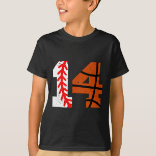 Verkaufe Sketll Nummer 14 Jersey Lustig 14. Geburt T-Shirt