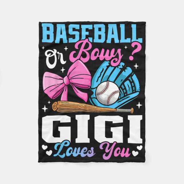 Verkaufen oder Bows Gigi Lieben Sie Funny Gender R Fleecedecke (Vorderseite)