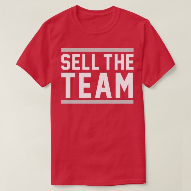 Verkaufen Sie das Team T-Shirt (Design vorne)