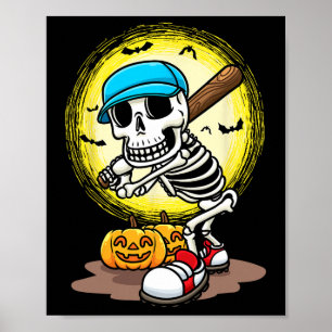 Verkaufen Sie Player Skeleton Soft Halloween Kids Poster