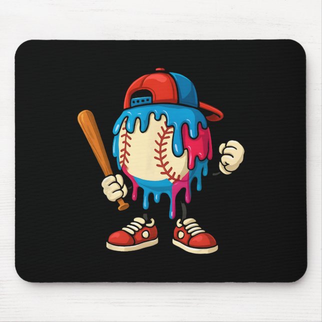 Verkaufen Sie Tropfen Boys Ice Creme Tropfen Jugen Mousepad (Vorne)