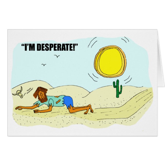 Verkäufer, die die Grußkarte verdienen (Vorderseite (Horizontal))