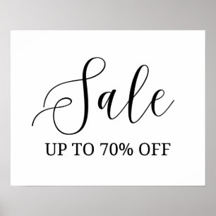 Verkaufsabonnement, 70% Rabatt auf Boutique-Poster Poster