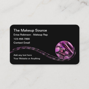 Verkaufsagent für Make-up-Vertretung Visitenkarte