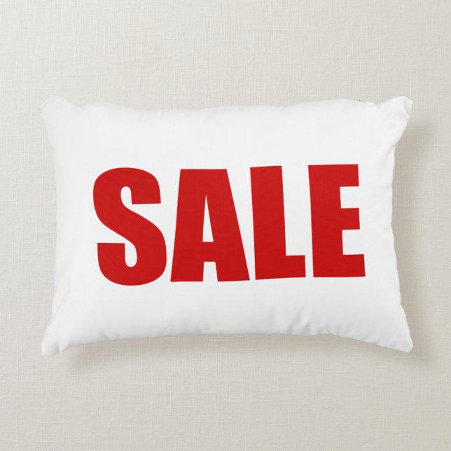 VERKAUFSAKZENT PILLOW DEKOKISSEN (Vorderseite)