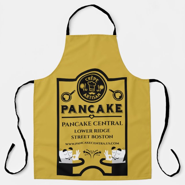 Verkaufsförderung für Pancake Schürze (Vorderseite)