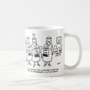 Verkaufskampagne ohne Würde Kaffeetasse