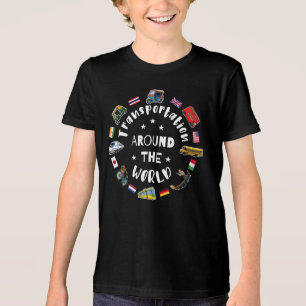 Verkehr auf der ganzen Welt Tri-Blend Shirt