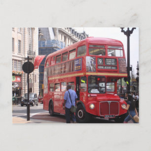 Verkehr für London 2 Postkarte