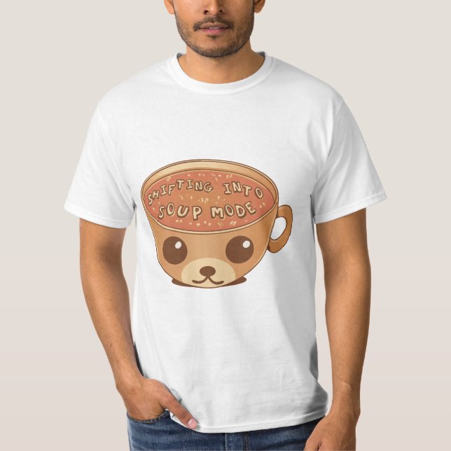VERKEHR IN DEN SOUP-MODUS T-Shirt (Vorderseite)