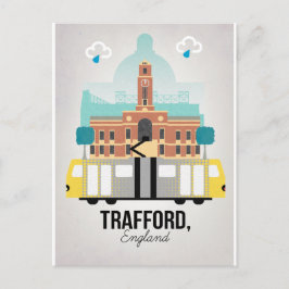 VERKEHR, MANCHESTER POSTKARTE