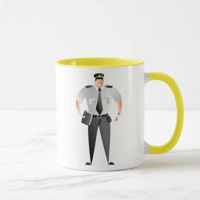 Verkehrs-Wärter Tasse (Rechts)