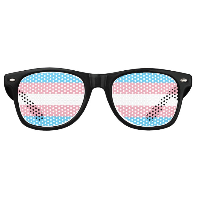 Verkehrsflagge Partybrille (Vorderseite)