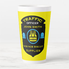 Verkehrspolizei Funny Gift Milchtasse