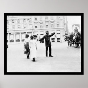 Verkehrspolizei NYC 1911 Poster