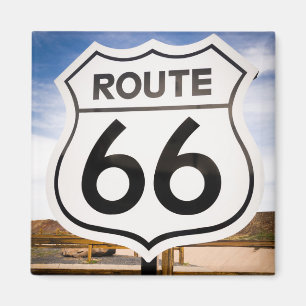 Verkehrsschild des Weges 66, Arizona Magnet