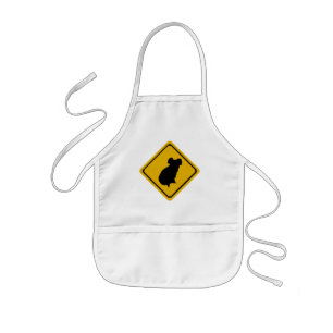 Verkehrsschild Koala Kinderschürze