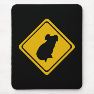 Verkehrsschild Koala Mousepad