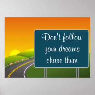 Verkehrsschild-Plakat Poster