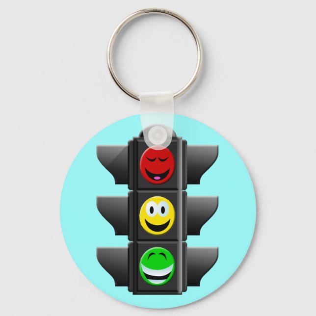 VERKEHRSSIGNAL SCHLÜSSELANHÄNGER (Vorderseite)