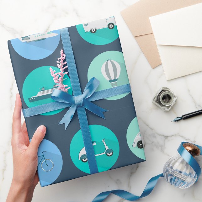 Verkehrssymbole Geschenkpapier (Von Creator hochgeladen)