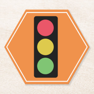 Verkehrszeichen Untersetzer