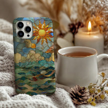 Verkettete Glassonne, Wolken und Ocean Design