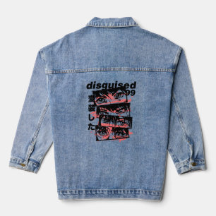 Verkleidet 99: Anime-Augen-Kollektion Jeansjacke