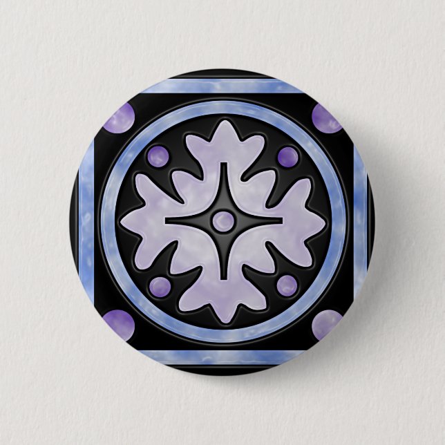 verkleidetes Hartglas Button (Vorderseite)