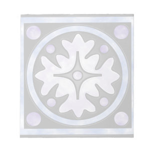 verkleidetes Hartglas Notizblock
