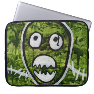 Verkommener Pete Schädel Eigenwillige Monster Kuns Laptopschutzhülle
